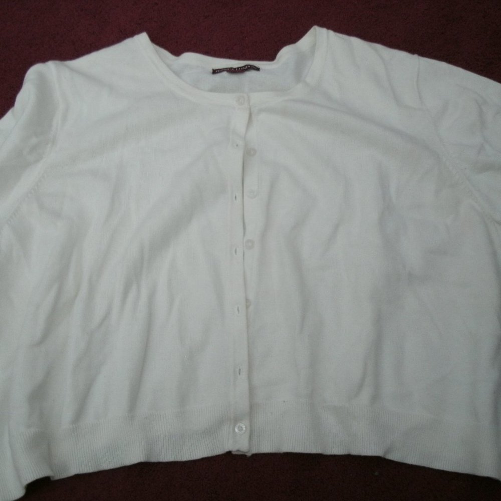 Jessica London Crop Top Sweater